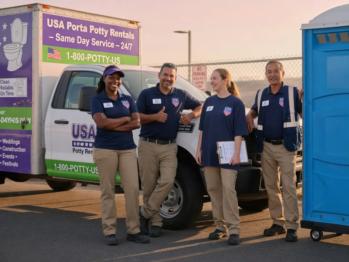 Porta Potty Rental company in Saxe, VA